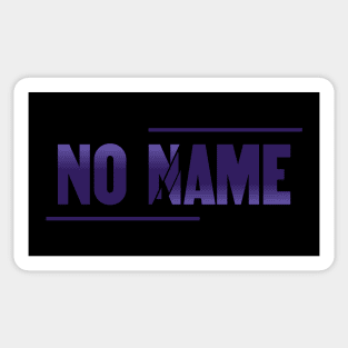 NO NAME \ Purple Sticker